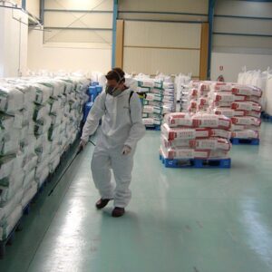 control de plagas en almacenes